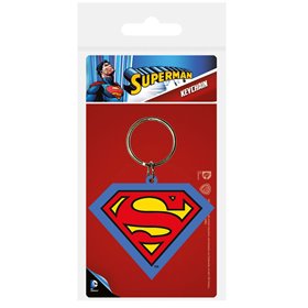 Chaveiro pirâmide dc comics shield superman
