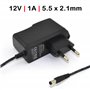 Carregador para Tiras de LED Roteadores Câmeras de Segurança 12V 1A 5.5X2.1mm