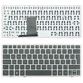 Teclado para Portatil HP EliteBook 2560P 2570P Marco Plata