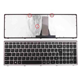 Teclado para Portatil Lenovo G505S G500C G500S S500 Cinzento