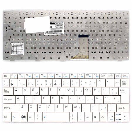 Teclado para Portatil Asus EEE PC 1001Ha 1008Ha 1005Ha-B 1005Hab Epc