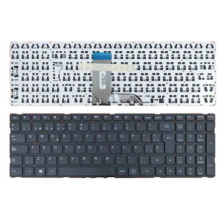 Teclado para Portatil Lenovo IdeaPad Yoga 700-15Isk Preto Win8 Sem Estrutura Sn20K28251 Lcm15H83Us-6861
