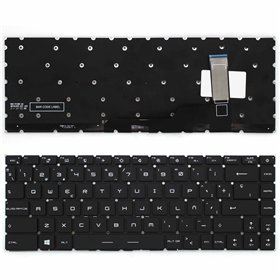 Teclado para Portatil MSI Stealth 15M Gs66 Stealth Ge66 Raider Retroiluminado
