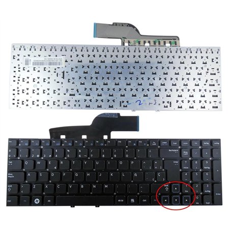 Teclado para Portatil Samsung NP300 NP300V5A NP305V5A NP305V4A 9Z.N5Qsn.10S Versão 2