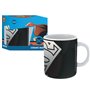 Caneca gb eye cerâmica dc comic superman black style
