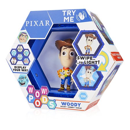 figura uau! casulo disney toy story woody