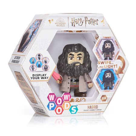 figura uau! pod harry potter mundo mágico - hagrid