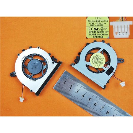 Ventoinha para Portatil Samsung NP530U3C 530U3B 535U3C 540U3C 532U3C 542U3X