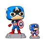 Funko Pop! Marvel A60 - Comic Captain America With Pin