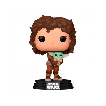 Funko Pop! Mandalorian Peli Motto With Grogu 76552