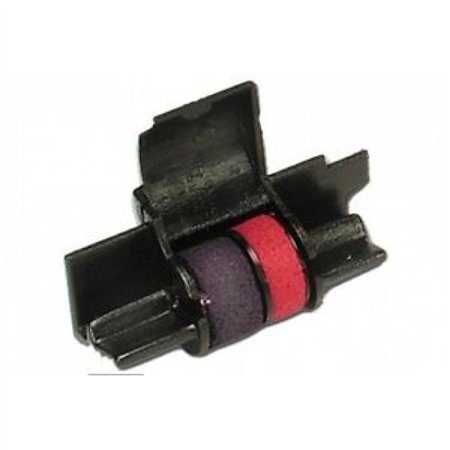 Casio IR40T/IR50/GR745 Preto/Rolo de Tinta Vermelho - Compatível