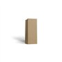 Saquetas de Papel Kraft Castanhas (Sc03+/TK1) 10x5x28 - 2000 unidades