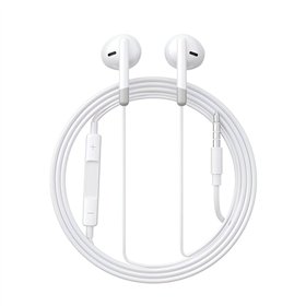 Auscultadores C/ Fios Stereo Jack 3.5 4p Branco Joyroom