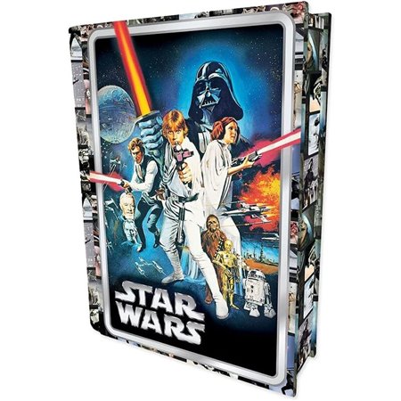 Lenticular livro quebra-cabeça prime 3d cartaz de outdoor de guerra nas estrelas 300 peças