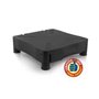 Elevador de suporte de monitor Ewent ew1280 com gaveta preta ajustável em altura