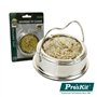 ESFREGÃO P/ LIMPEZA PONTAS FERROS SOLDAR C/ BASE PROSKIT