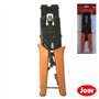 ALICATE DE CRAVAR FICHAS COMPRESSÃO "F"