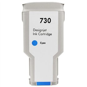HP 730CY Tinteiro Cyan - Compatível