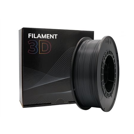 Filamento 3D PLA Grafite - Compatível