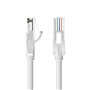 Cabo de Rede RJ45 UTP Vention IBEHG Cat.6, 1.5m, Cinza