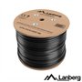 Cabo FTP CAT6 4xAWG23 Rígido CU 305m Preto Exterior LANBERG
