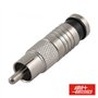 FICHA RCA MACHO PRETA DE COMPRESSÃO