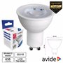 Lâmpada LED GU10 Spot 36º 7W 230V 6400K 630lm AVIDE