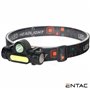 Lanterna de Cabeça COB+SMD 3W 120lm ENTAC