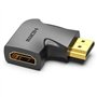 Adaptador HDMI 4K 90º Vention AIPB0, HDMI Macho - HDMI Fêmea