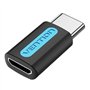 Adaptador USB Vention CDXB0, USB Tipo-C Macho - MicroUSB Fêmea