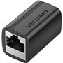 Adaptador Conector Vention RJ45 IPWB0 Cat7 FTP, RJ45 Fêmea - RJ45 Fêmea, Preto