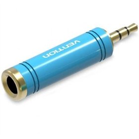 Adaptador Jack Vention VAB-S04-L, Jack 3.5 Macho - Jack 6.5 Fêmea, Azul