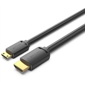 Cabo HDMI 4K Vention AGHBG, HDMI Macho - Mini HDMI Macho, 1.5m, Preto