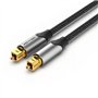 Cabo de Audio de Fibra óptica Vention BAVHI, 3m, Cinza