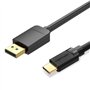Cabo Conversor Vention CGYBH, USB Tipo-C Macho - DisplayPort Macho, 2m, Preto