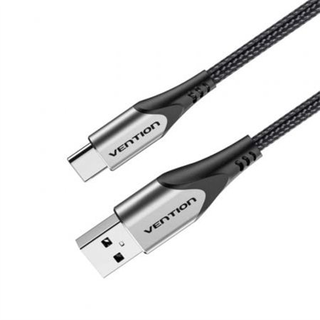 Cabo USB 2.0 Tipo-C Vention CODHG, USB Macho - USB Tipo-C Macho, Até 60W, 480Mbps, 1.5m, Cinza
