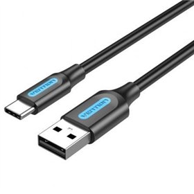 Cabo USB 2.0 Tipo-C Vention COKBC, USB Macho - USB Tipo-C Macho, Até 60W, 480Mbps, 25cm, Cinza