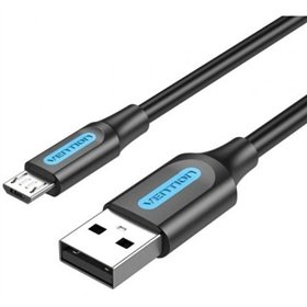 Cabo USB 2.0 Vention COLBG, USB Macho - MicroUSB Macho, Até 60W, 480Mbps, 1.5m, Preto