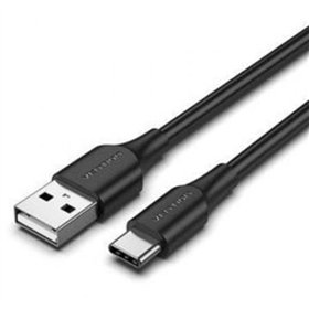 Cabo USB 2.0 Vention CTHBG, USB Tipo-C Macho - USB Macho, Até 60W, 480Mbps, 1.5m, Preto
