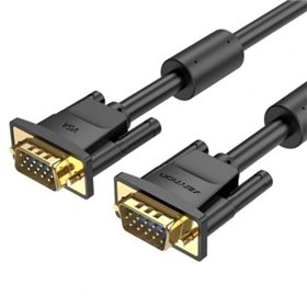 Cabo SVGA Vention DAEBJ, VGA Macho - VGA Macho, 5m, Preto