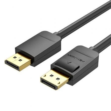 Cabo DisplayPort 1.2 4K Vention HACBI, DisplayPort Macho - DisplayPort Macho, 3m, Preto