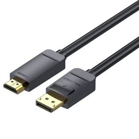 Cabo Conversor Vention HAGBH, DisplayPort Macho - HDMI 4K Macho, 2m, Preto