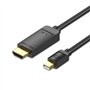Cabo Conversor Vention HAHBH, Mini Displayport Macho - HDMI Macho, 2m, Preto