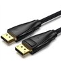 Cabo DisplayPort 1.4 8K Vention HCCBJ, DisplayPort Macho - DisplayPort Macho, 5m, Preto