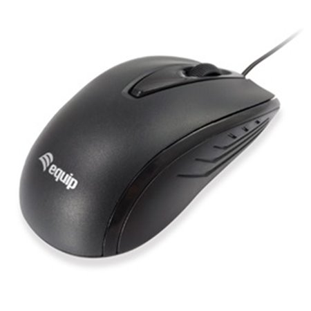 Mouse mouse compacto equip life óptico usb 1000 dpi preto