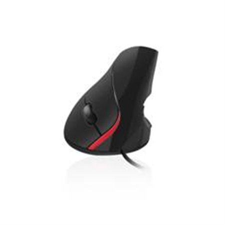 Ewent EW3156 USB 2.0 Ergonômico Vertical Mouse - 1000 dpi - Preto