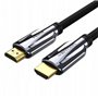 Cabo HDMI 2.1 8K Vention AALBI, HDMI Macho - HDMI Macho, 3m, Cinza e Preto