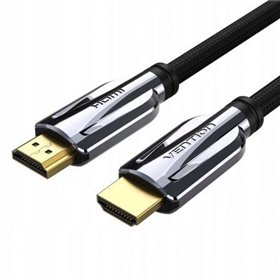 Cabo HDMI 2.1 8K Vention AALBI, HDMI Macho - HDMI Macho, 3m, Cinza e Preto