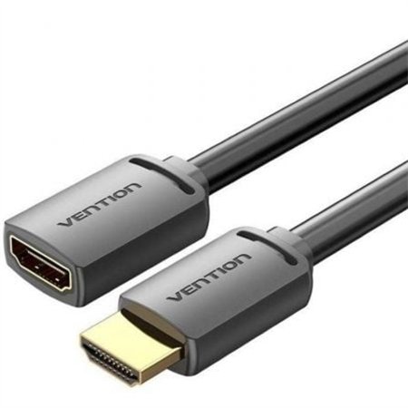 Extensão HDMI 4K Vention AHCBF, HDMI Macho - HDMI Fêmea, 1m, Preto