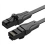 Cabo de Rede RJ45 UTP Vention IBABN Cat.6, 15m, Preto